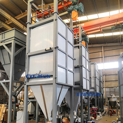 1 - 3T Lifting Capacity Bag Dump Station With Dust Collector For Powders Granules