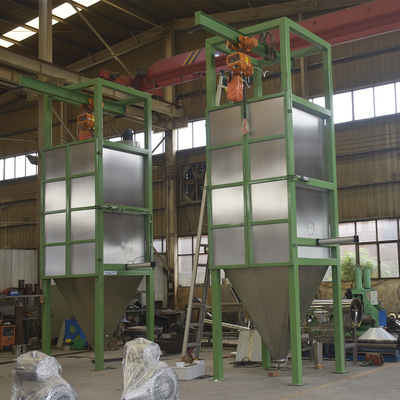 Sealed Environmental Ton Bag Unloading Station Activated Carbon Powder Ton Bag Unpacking Machine
