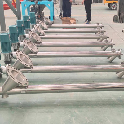 Sealed Material Trough Auger Screw Conveyor For Continuous Material Conveying