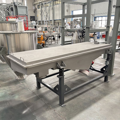 Food-grade Soybean Grading Straight Screen, Lime Powder Carbon Steel Screening Machine