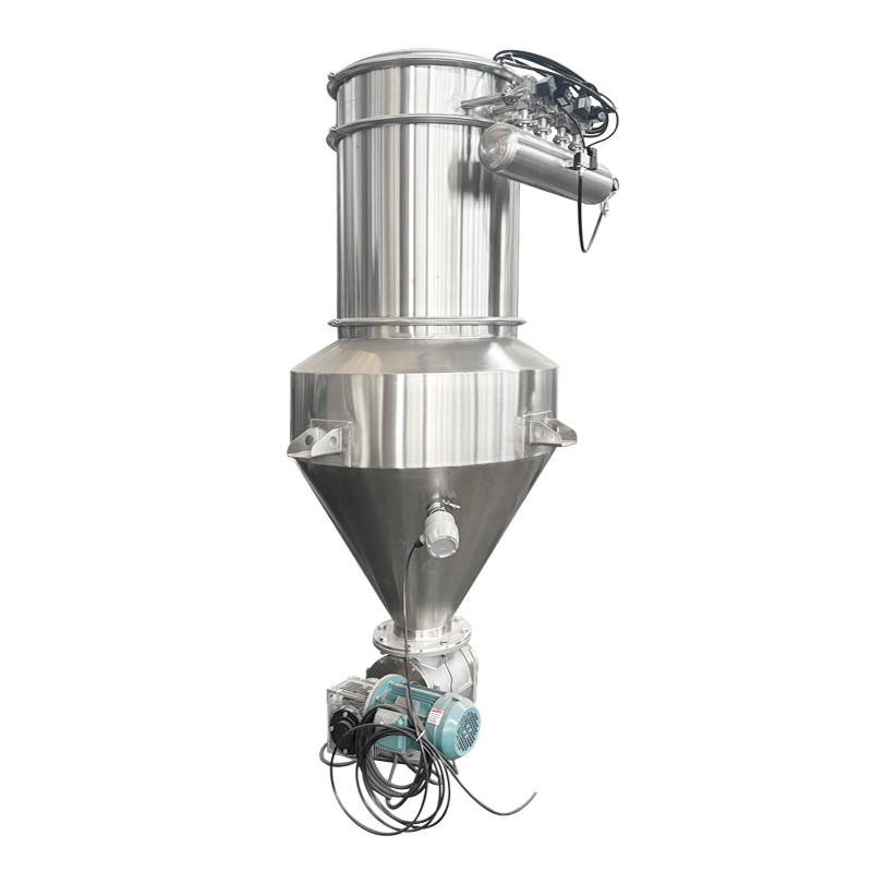 Food Grade 304 Stainless Steel Vacuum Feeder Custom Color Food Industry Material Handling