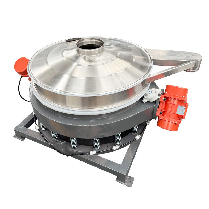 Stainless Steel Vibratory Screening Machine for Continuous Production with Easy Maintenance and Simple Structure