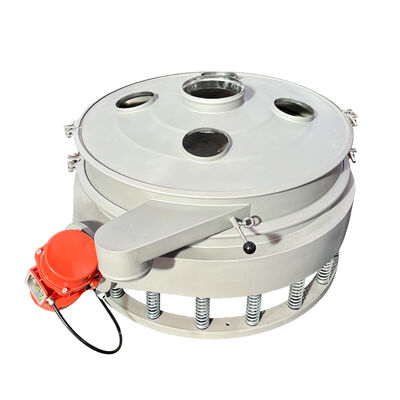 Sito wibracyjne z bezpośrednim rozładowywaniem ze stali nierdzewnej 304 przeznaczone do kontaktu z żywnością - pyłoszczelna i cicha maszyna do przesiewania wibracyjnego z łatwą konserwacją