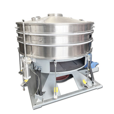 Przesiewacz bębnowy zaprojektowany z myślą o łatwej konserwacji i delikatnym przesiewaniu delikatnych, drobnych i lepkich materiałów w przemyśle