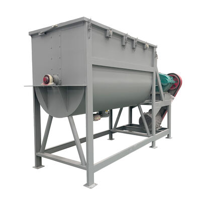 Mieszarka taśmowa oferująca mieszanie z technologią mieszadła spiralnego, odpowiednia do przetwarzania proszków, cząstek i materiałów lepkich