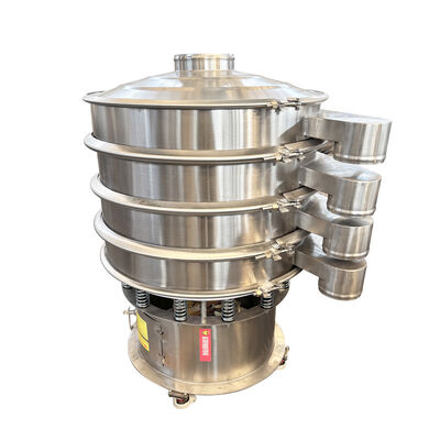 Maszyna do przesiewania drgawek z trójwymiarową trajektorią ruchu do przesiewania materiałów ziarnistych i proszkowych