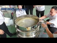 Sito wibracyjne okrągłe ze stali węglowej / stali nierdzewnej o średnicy 1500 mm